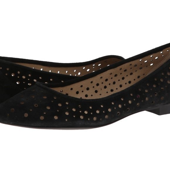 Mojo Moxy Suede Pointy Toe Flats Sz 9.5 NWB - Picture 3 of 7